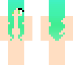 green hair skin base