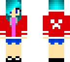 normal blue hair