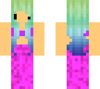 pink mermaid