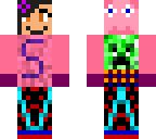pinky hoodie girl