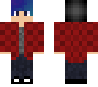 plaid blue boy