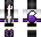 purple fox girl