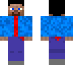 steve with blue jacket 3d 3