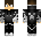 black and white