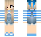 blue girl