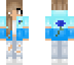 blue rose outfit