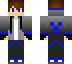 cool blue gamer guy