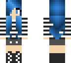 cute blue girl