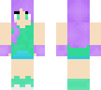 cute purple hair adventurer redid