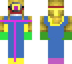 my sisters skin she made