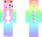pink hair dino hoodie