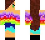 rainbow girl
