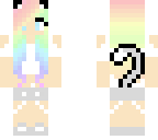 rainbow girl