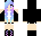 rainbow hair foxy