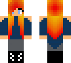 simple fire haired girl