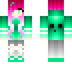slime cube girl