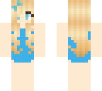 winter with blond hair