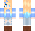 blonde winter girl
