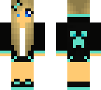 blue creeper girl