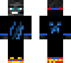 blue fire logo wither