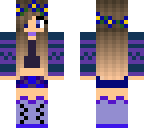 blue girl