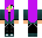 edited travis girl but with purple hair