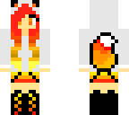 fire wolf girl