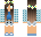 flower crown girl
