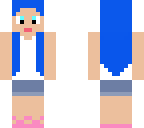 girl in shorts and tanktop