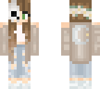 hipster skull girl