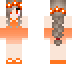 mini orange dress