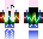 neon wave music girl