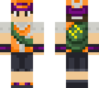 orange purple trainer