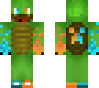 turtle with fire ice