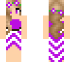 violet beach dress