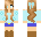 blue girl