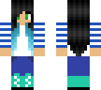 blue girl