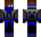 blue hoodie