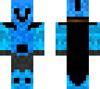 blue man