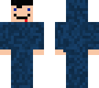 blue man
