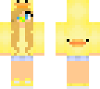cute baby duck girl