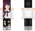 purple emo chick