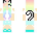 rainbow cat girl