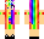 rainbow girl