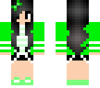 school girl green