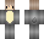 totoro chibi boy skin