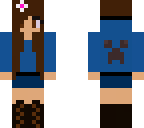blue and brown