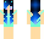 blue kitty girl