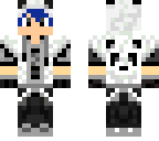 blue panda