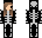 chibi skeleton onsie